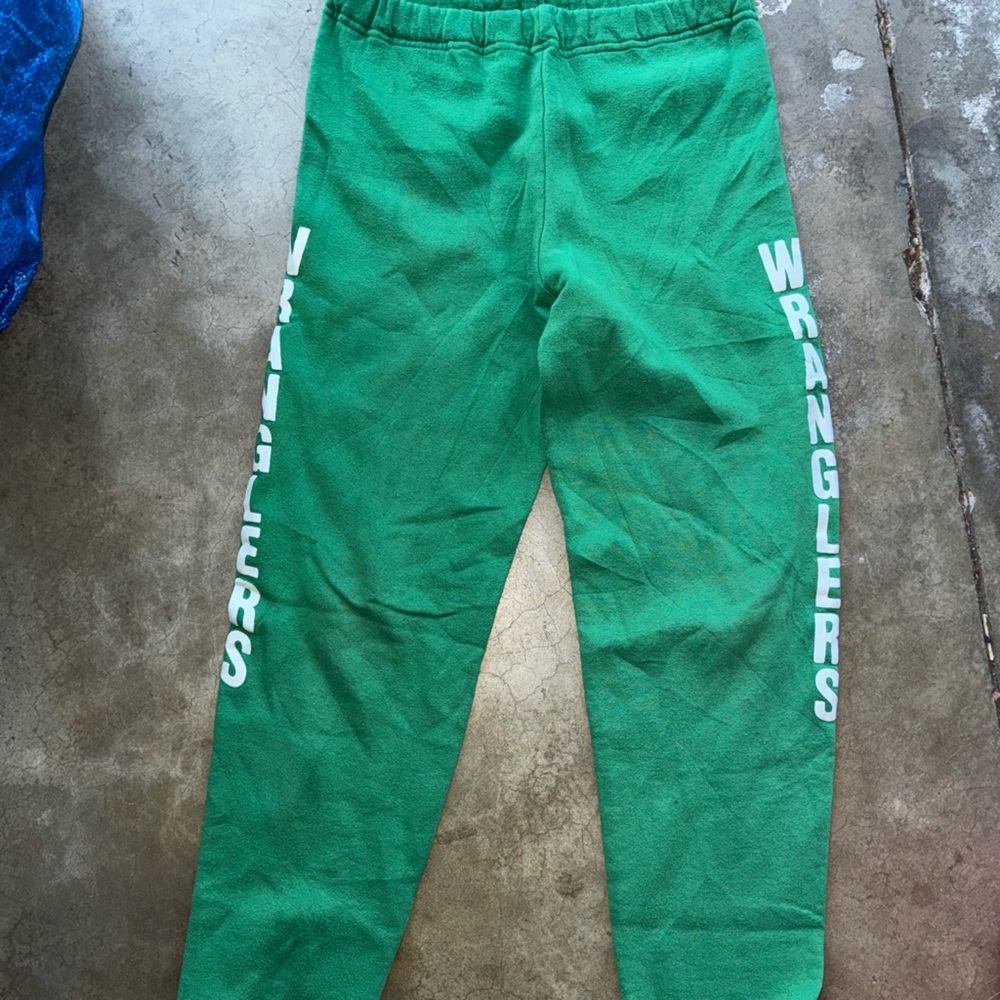Vintage 80s  green Wranglers sweatpants